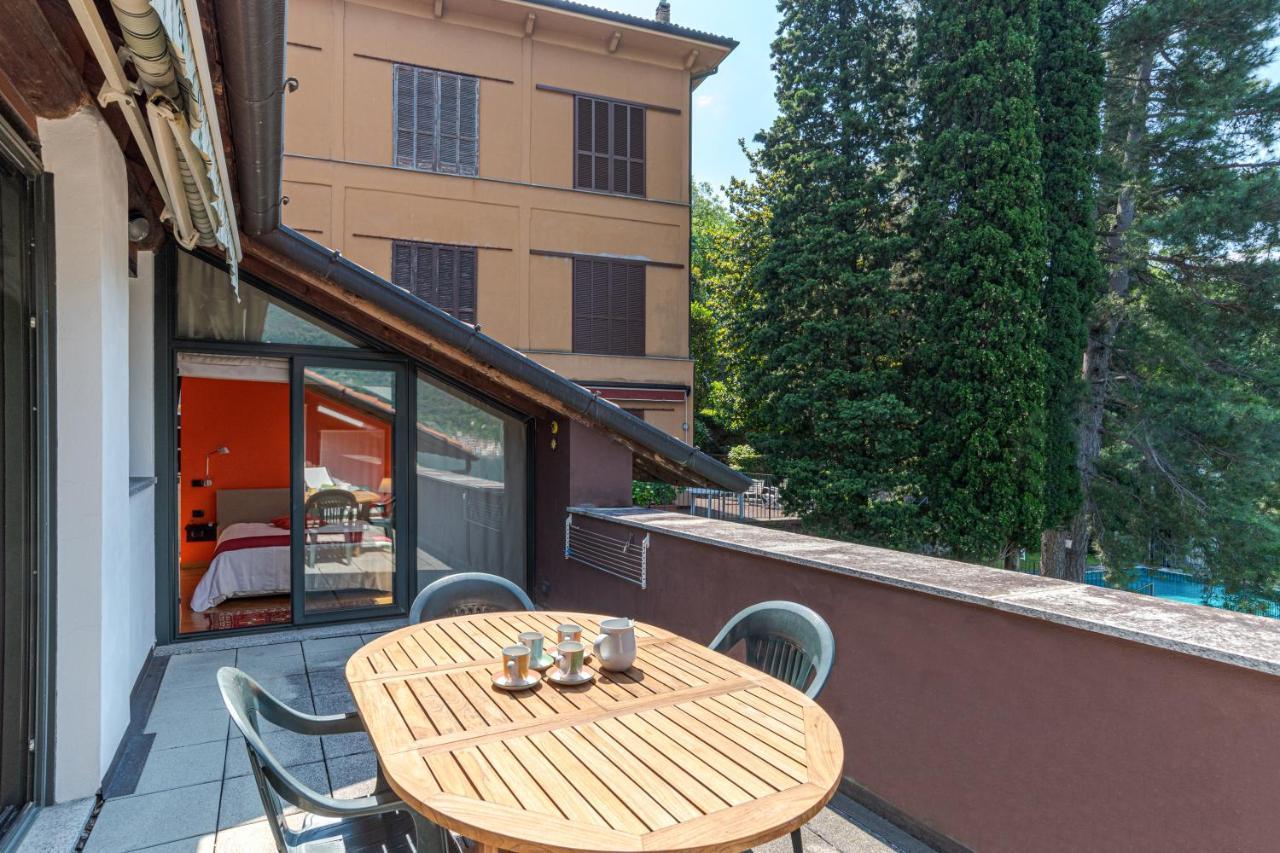 Appartement Apt With Terrace And Shared Pool! Lake View! à Nesso Extérieur photo